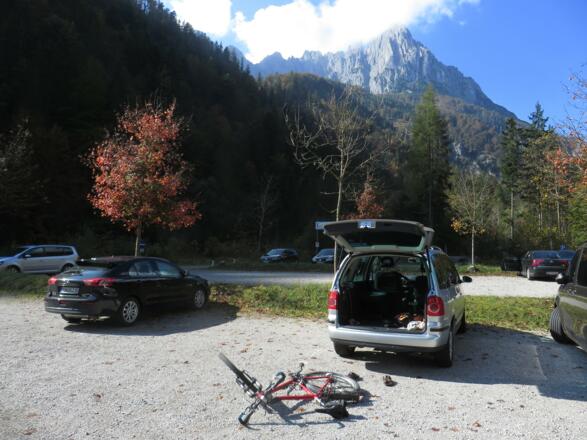 PP vor der Mautstelle im Kaiserbachtal