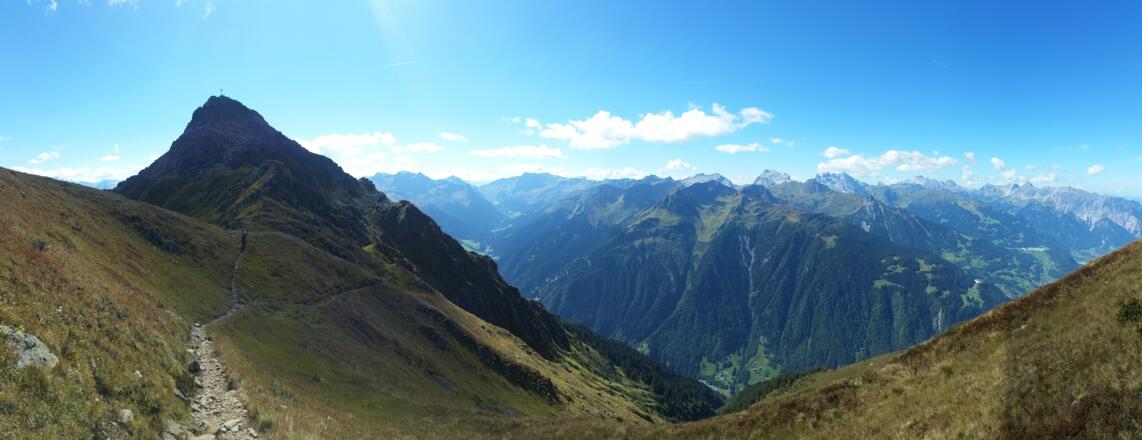 Weg Richtung Zamangspitze