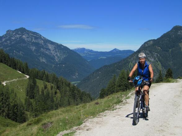 Schönes Almgelände