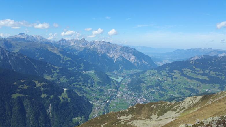 Blick Richtung Schruns-Tschagguns