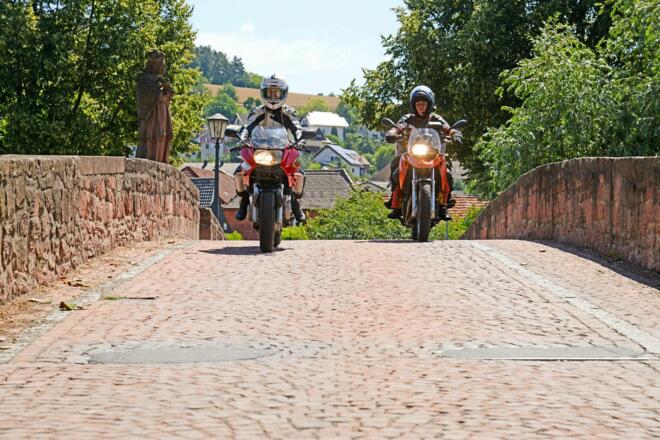 Genusstour auf dem Motorrad durchs Liebliche Taubertal
