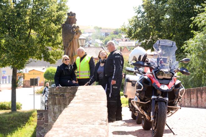 Genusstour auf dem Motorrad durchs Liebliche Taubertal