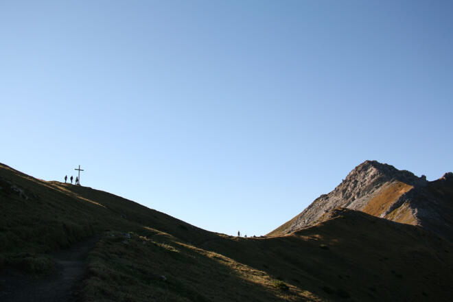 Zwischen Sareiserjoch und Augstenberg
