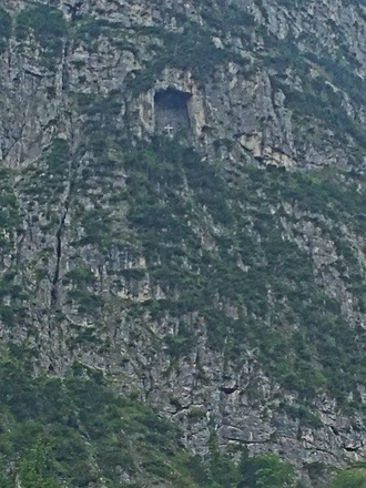 Radfahrerkreuz kurz vor Saalfelden