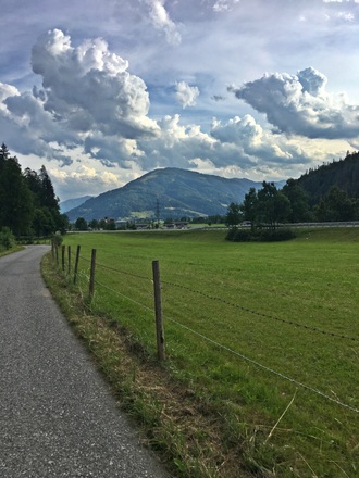 Blick Richtung Saalfelden