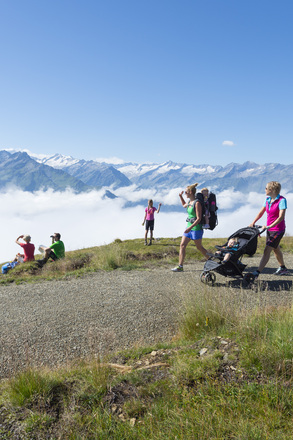Rundweg mit Kinderwagen
