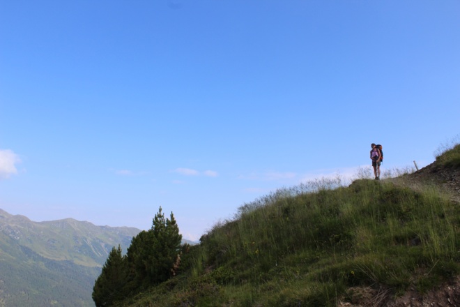 zwischen Lizumer und Weidener Hütte