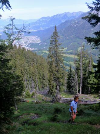 am bewaldeten Nordwestrücken