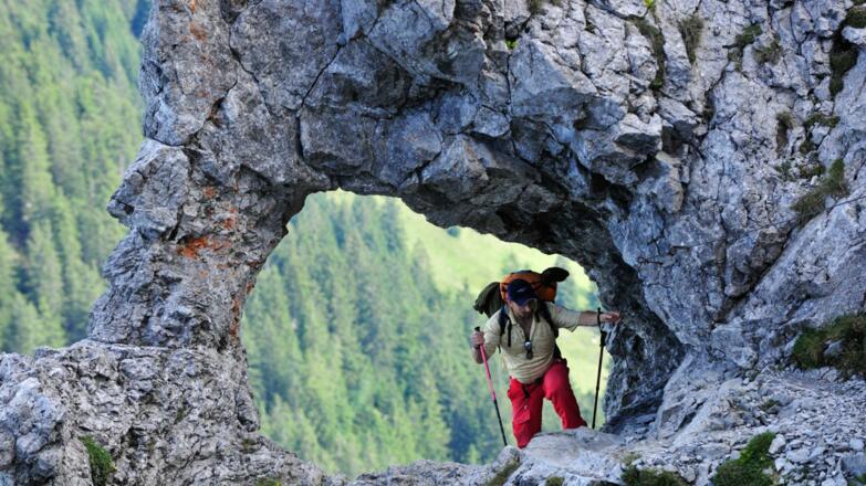 Aufstieg zu den Drei Schwestern