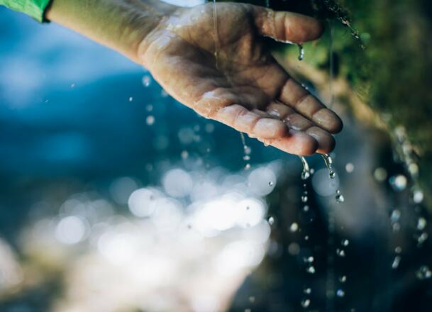 Lechweg entlang des Lechbachs