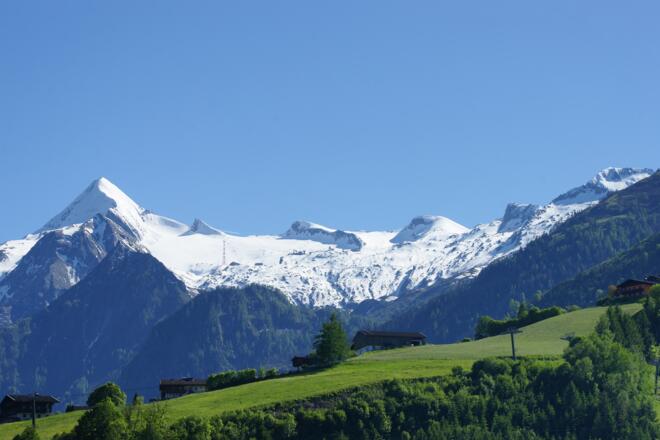Blick auf das Kitzsteinhorn