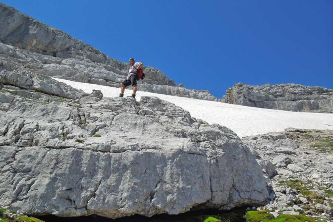 Am Gipfelaufstieg zum Mitterberg