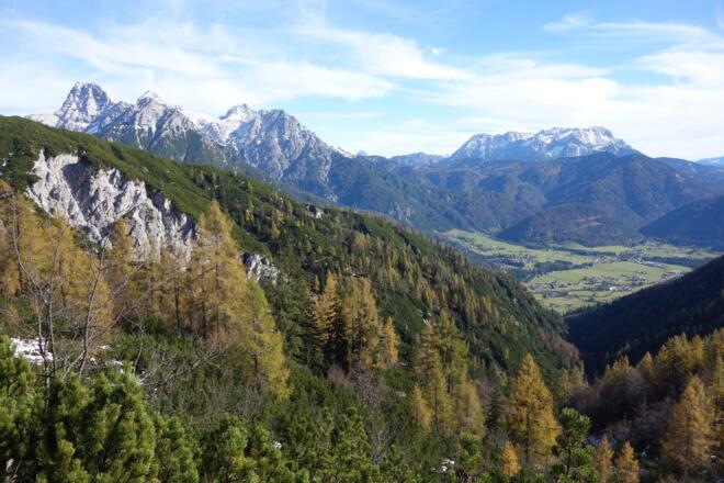Abstieg Richtung Kalktal