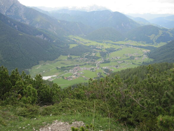 Ausblick vom Schaflberg / Kirchberg in St. Ulrich a. P.