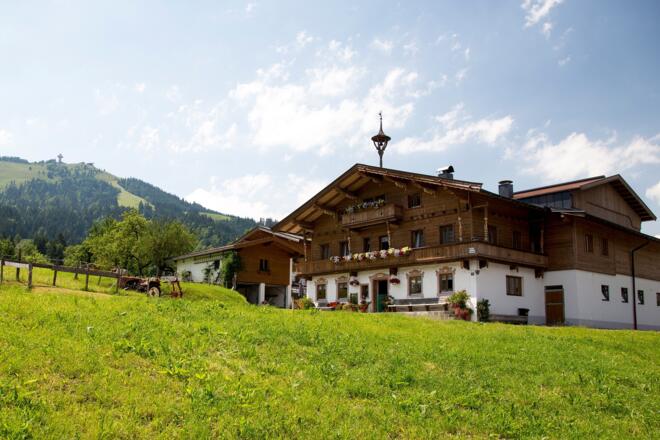 Tiroler Bauernhaus im Weiler Flecken