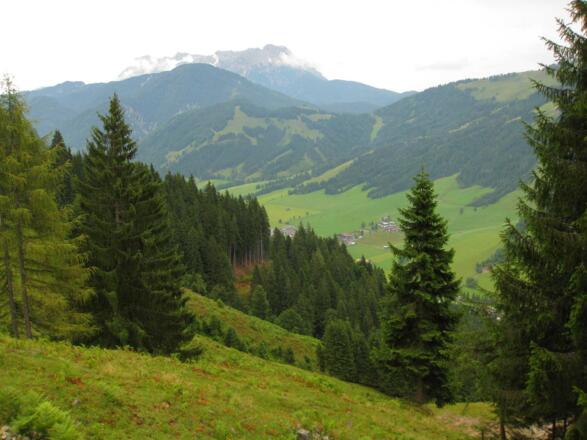 Unterwegs am St. Jakober Höhenweg 1