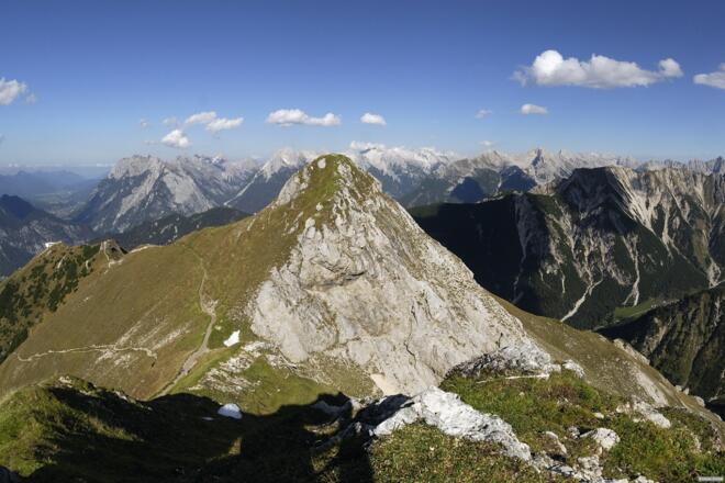 Weg zum Seefelder Joch