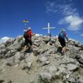 Das Gipfelziel Augstenberg (2259m) ist erreicht