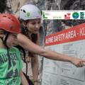 Lehrtafel Klettersteig beim der Alpine Safety Area (ASA)