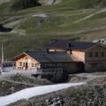 Hexenseehütte vom Aufstieg zum Masnerjoch (Tele)