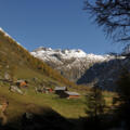 Steineralm, Blick zur Oberen Steineralm mit Sudetendeutscher Hütte