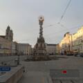Die Dreifaltigkeitssäule am Linzer Hauptplatz