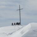 Der Gipfel der Hochkreuzspitze