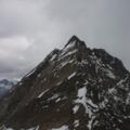 Gipfelaufbau des Hochfirst vom Gaisbergjoch aus gesehen.