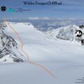 Wilder Freiger Skiüberschreitung Topo