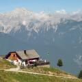 Peter-Anich-Hütte. Hoch über dem Inntal