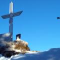 Gaisberg Westgipfel mit Kreuz 1264m