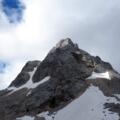 Temlberg 2331m vom Anstieg zum Sattel