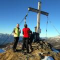 Am Gipfel des Hohen Kopfes