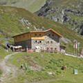 Amberger Hütte im Sommer