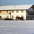 Das Gästehaus im Winter