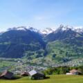Aussicht von Bartholomäberg auf Schruns-Tschagguns