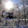Winterlandschaft in Reuthe
