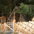 Holzfällerhütte am Kulturlandschaftsweg
