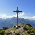 Gipfelkreuz der Davenna