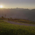 Sonnenaufgang Hahnenkamm Biker