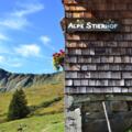 Alpe Stierhof – ein sonniges Plätzchen unterhalb der Ochsenhofer Köpfe