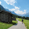 Gschnitztal mit Blick auf die Stubaier Alpen