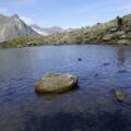 Bergsee auf dem Weg zur Sulzenauhütte
