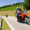 Biker im Taubertal