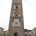 Der Ennser Stadtturm am Donausteig