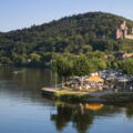 Stadtstrand und Burg Wertheim