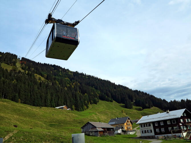 Seilbahn Bezau.